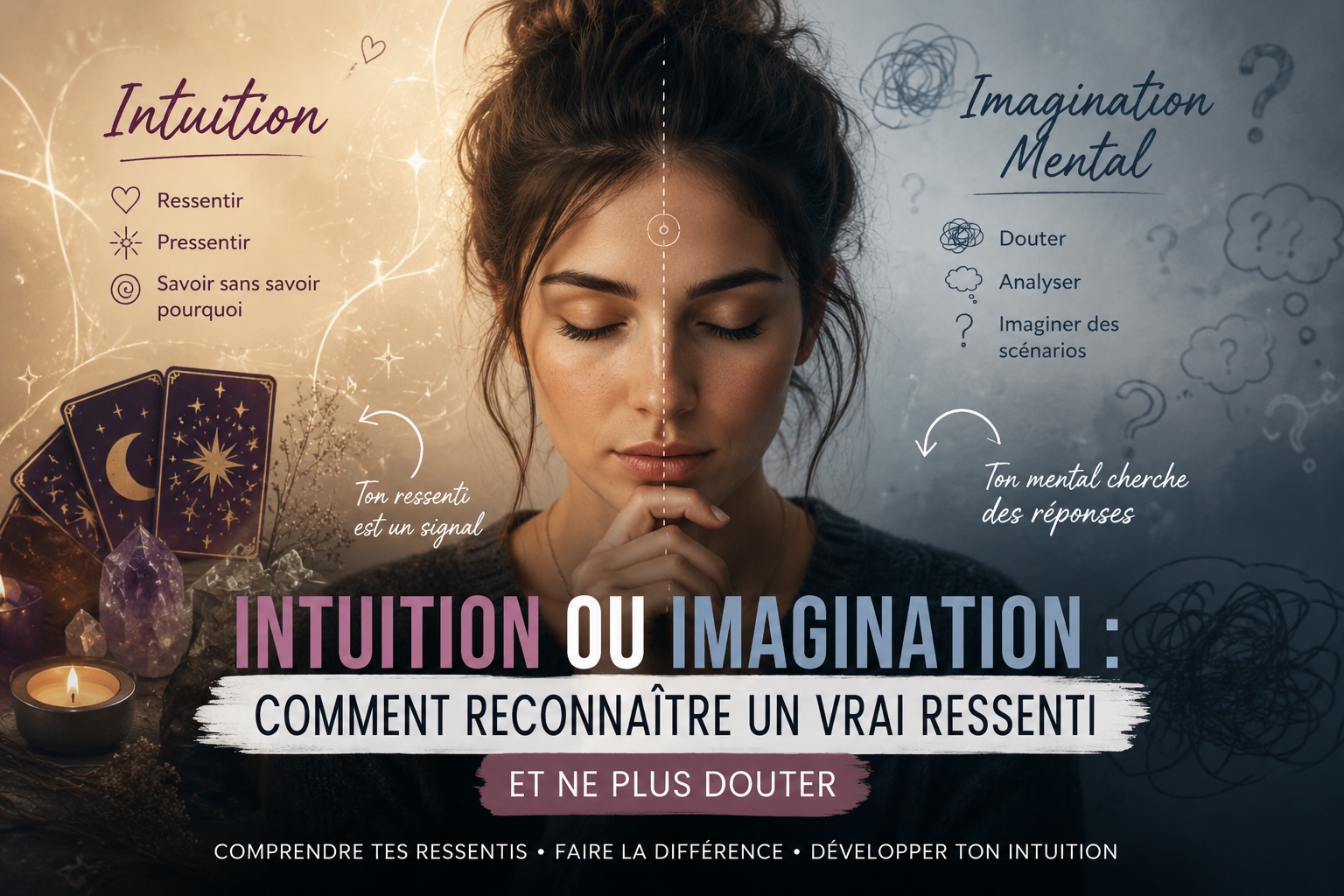 tu ressens mais tu doutes